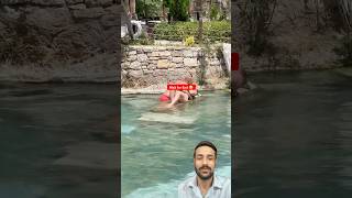 Cleopatra Pool Turkey  Pamukkale  Turkey holiday resorts shorts beach [upl. by Minsk619]