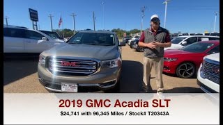 2019 GMC ACADIA SLT for Sale [upl. by Jermyn]