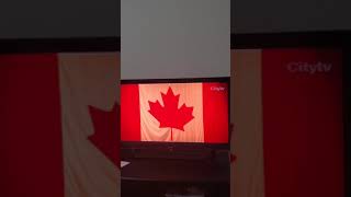 Canada National Anthem Screw Up [upl. by Karub585]