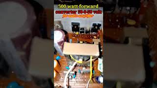 500 watt 50050 volt SMPS for audio amplifier [upl. by Wolgast]