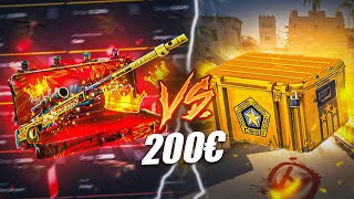 200€ SUR HELLCASE VS 200€ VALVE   HELLCASE [upl. by Dominy332]