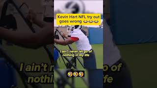 Kevin Hart NFL try out goes wrong 😂😂 shortfeed shortvideo shorts nfl football kevinhart [upl. by Ydnec844]