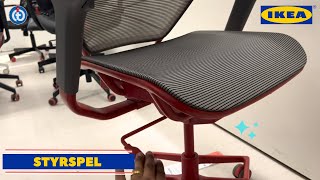 IKEA STYRSPEL Gaming Chair First Impression and Review [upl. by Wiburg]