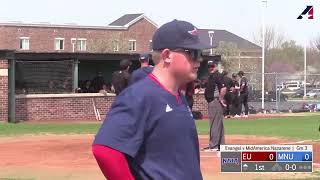 MNU Baseball vs Evangel 2023 Game 3 [upl. by Brenan]