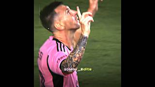 WELLCOME BACK THE GOAT 🐐🔥  9MM Super Slowed  messi edit shorts [upl. by Ahsieker]