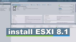 Complete ESXi 8 installation step by step [upl. by Solahcin]