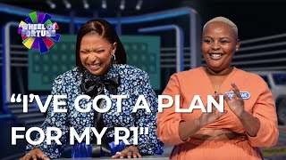 What Is Simphiwe Going To Do With A R1   Wheel of Fortune SA [upl. by Remark]