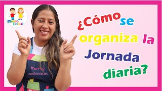 🥰🤗Cómo organizar la JORNADA DIARIA en EDUCACIÓN INICIAL✌️🥰 [upl. by Dayle]