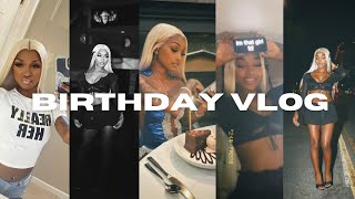 BIRTHDAY VLOG  grwm makeup clubbing with friendssisters  dinner [upl. by Annauqahs184]