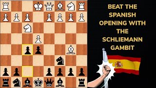 Destroy the Spanish Opening with the Schliemann Gambit part 10 Final Chapter [upl. by Lehcir629]