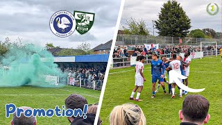 Flares are thrown in an Eventful Playoff Final Marlow v Leatherhead [upl. by Anirtruc]