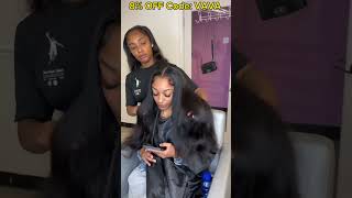 Free Hairstyle Sewins Tutorial  Leave Out Transformation Using Mink Human Hair [upl. by Edylc54]