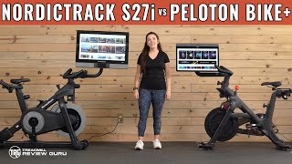 Peloton Bike vs NordicTrack S27i Bike Comparison [upl. by Toinette]