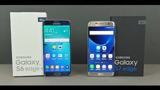 Samsung Galaxy S7 Edge vs Galaxy S6 Edge Plus Comparison [upl. by Yelkcub]