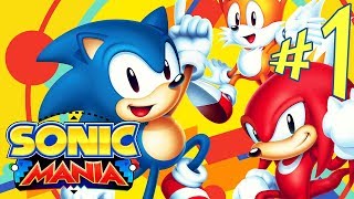 SONIC MANIA  Parte 1 RETORNO MAJESTOSO  Nintendo Switch  Playthrough [upl. by Whatley121]