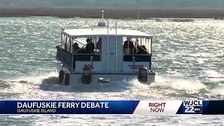 Daufuskie Island residents share frustrations about new ferry service [upl. by Ricardama449]