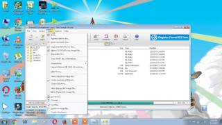 How to make bootable DVD with Power ISO 100work In HINDI [upl. by Arno]