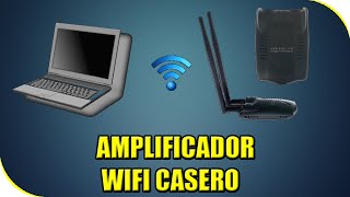 COMO HACER AMPLIFICADOR WIFI CASERO  EXPERIMENTOS CASEROS [upl. by Showker]