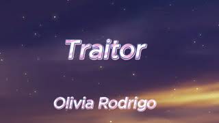 Olivia RodrigoTraitor Lyrics [upl. by Akimal324]