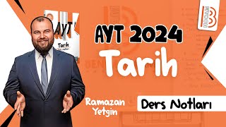 11 AYT Tarih  İslamiyetin Doğuşu ve İlk İslam Devletleri 2  Ramazan YETGİN  2024 [upl. by Drawoh]