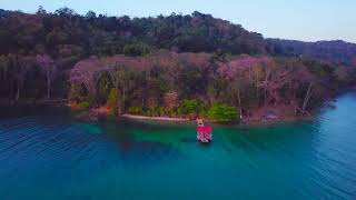 Laguna Petén Itza by drone [upl. by Parthen]