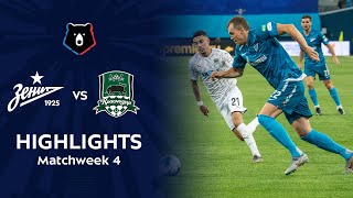 Highlights Zenit vs FC Krasnodar 11  RPL 201920 [upl. by Christen595]