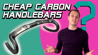 CHEAP CARBON HANDLEBARS good quality or not [upl. by Lledrac288]