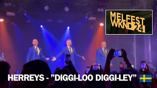 Herreys  quotDiggiLoo DiggiLeyquot Melfest WKND 2024  Stockholm 09032024 [upl. by Shoifet]