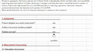 IAS 37  Provisions for onerous contracts [upl. by Dicks]