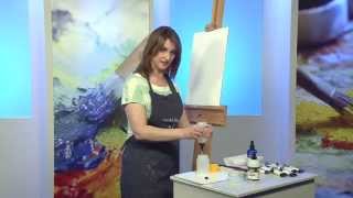 Make Acrylics Behave like oils USEFUL TIP on how to blend acrylic paint [upl. by Henry]