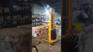 Godrej Semi Electric Stacker [upl. by Enelaehs]