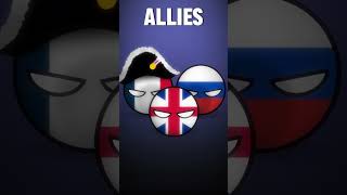 Allies vs Central powers countryball edit fyp popular [upl. by Murial]