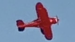 Beech D17S Staggerwing Takeoff From Idaho Falls N114H [upl. by Soo56]