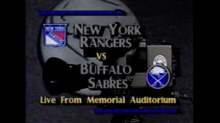 Buffalo Sabres vs New York Rangers November 29 1991 [upl. by Rainer]