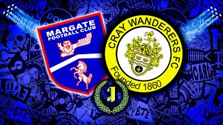 HIGHLIGHTS  LEAGUE  Margate FC v Cray Wanderers FC H  1st April 2024 [upl. by Giorgio1]