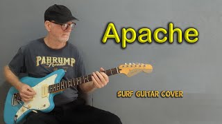 Apache  Surf Guitar Cover [upl. by Htomit]