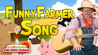 The Funny Farmer Song  Jack Hartmann [upl. by Arod]