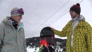 Test Snowboard LibTech Banana Attack 2015 [upl. by Ettolrahc225]