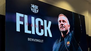 Hansi Flick en directo  Presentación del nuevo entrenador del FC Barcelona [upl. by Helga]