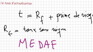 évaluation de taux dactualisation avec la méthode de fisher [upl. by Pangaro]