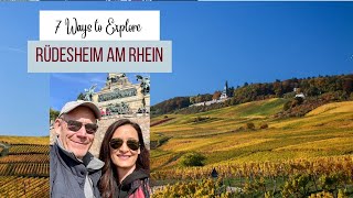 7 Best Ways to Explore Rüdesheim am Rhein Germany  Travel Guide  Middle Rhine River Valley 🇩🇪 [upl. by Rehtaef]