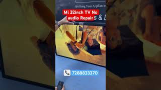 MI Tv Sound Not working  No Audio Repair  headset mode problem  Telugu  shorts trending mitv [upl. by Hime]