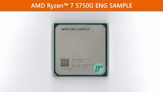 AMD Ryzen 7 5800G The 5700G Special ENG SAMPLE 8 Core CPU Brief Review [upl. by Geaghan]