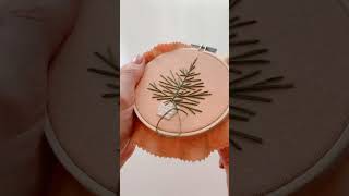 Christmas Tree shortsvideo embroidery [upl. by Bensen]