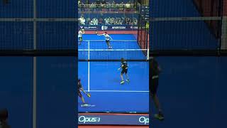 WHAT is he DOING 😱😱  Padel Highlights bestofpadel [upl. by Murray]