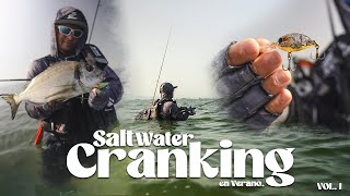 GUIA SALTWATER CRANKING en VERANO  PESCANDO en ZONAS de ARENA  VOL 1 [upl. by Tulley101]