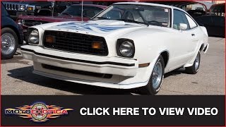 1978 Ford Mustang II King Cobra SOLD [upl. by Ynohtnakram]