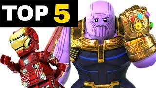 Top 5 BEST Custom LEGO Minifigs I Made In 2018 [upl. by Elysha]