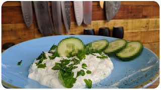 Das Geheimnis hinter perfektem TZATZIKI Rezept  Pommes Män [upl. by Tutankhamen782]