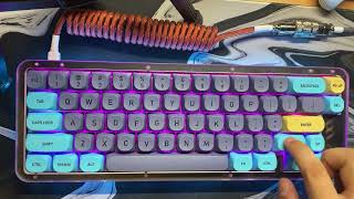 Custom Keyboard Lubed amp Filmed ASMR  THICC THOCC [upl. by Hercule]